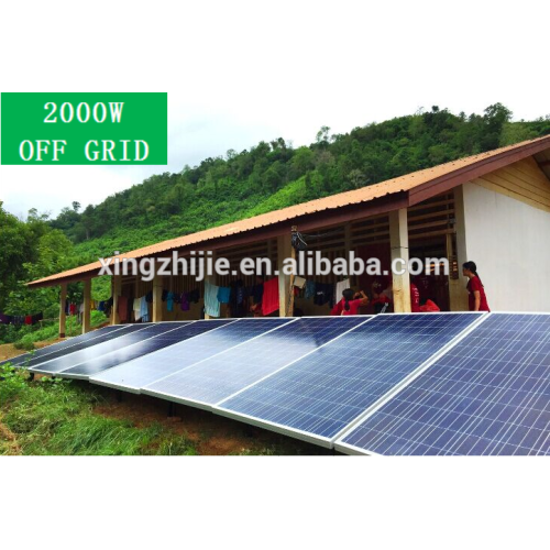 Cheapest price and easy install 500w 1000w 2000w solar power system home in india